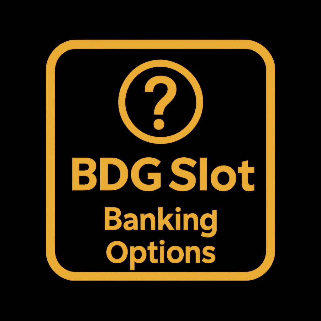 Icon representing BDG Slot Banking Options.