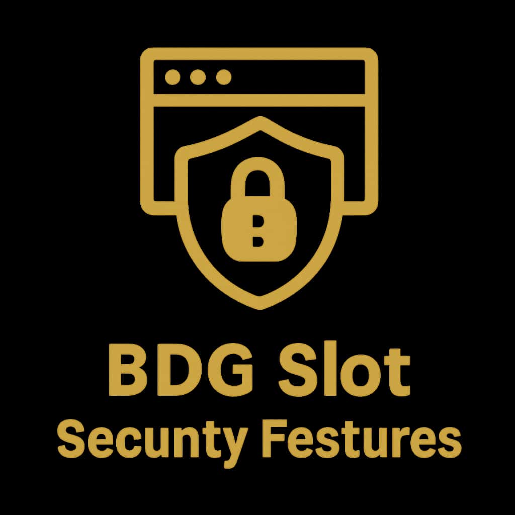 A professional icon representing BDG Slot Security Features.
