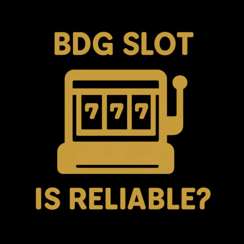 Icon representing the reliability of BDG Slot.